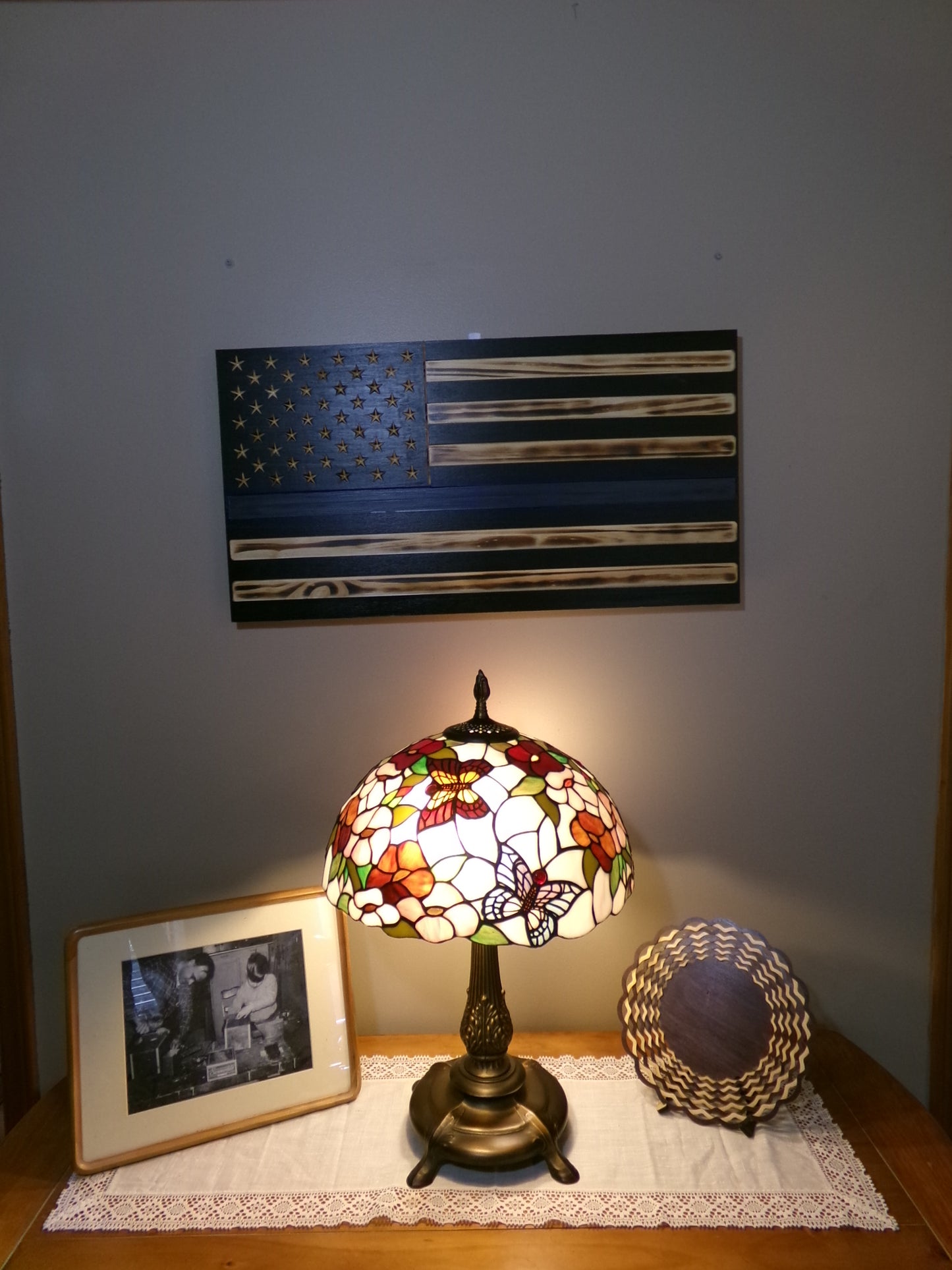 Blue Line Flag 16" X 30"