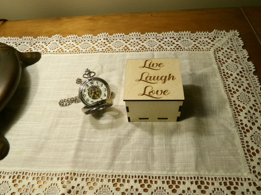 Our birch wooden boxes are designed for those who want to have a special place for jewelry, or some other keepsake held near and dear to them.